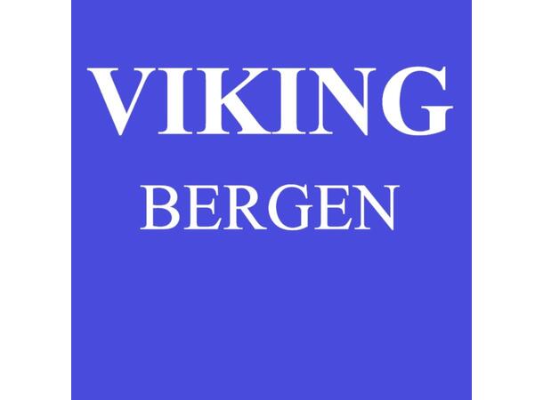 LOGO TIF Viking Bergen 24 cm Hvit Emblem til trykking 